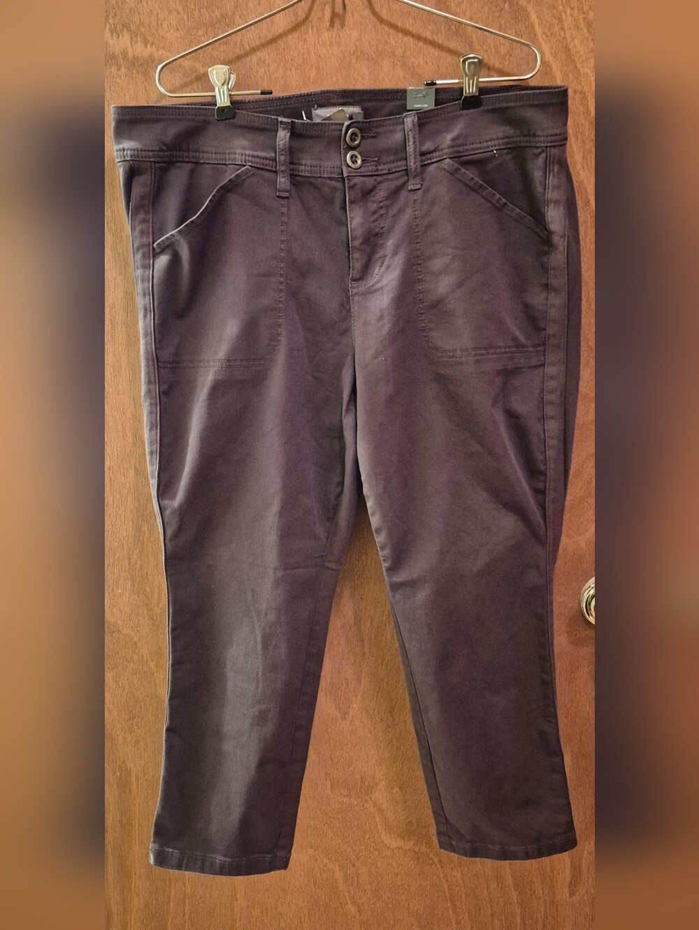torrid Cropped Women's Jeans In Chocolate Brown